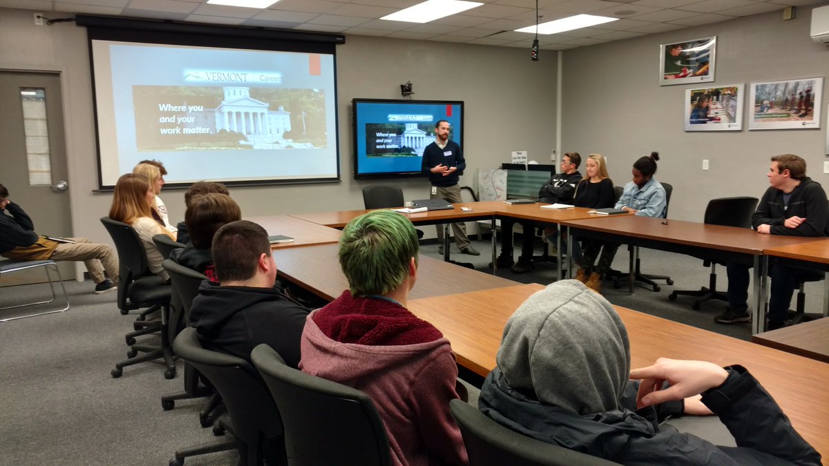 BethFastVT's tweet photo. Vermont Department of Human Resources Talent Acquisition Specialist Derek Moffet speaks about careers at Hannaford Career Center #Capitol4aDay https://t.co/8GQ3l6Lke1