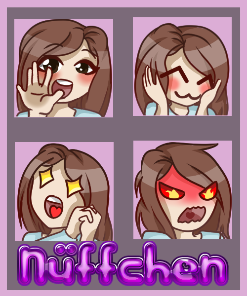 ArtworkFinny's tweet photo. Endlich bin ich wieder in der Lage und Fassung weiter zu machen.

Hier ist Nüffchen neue Emote Liste. 

Neuer Stil neues Glück https://t.co/9rS3n7eOeW