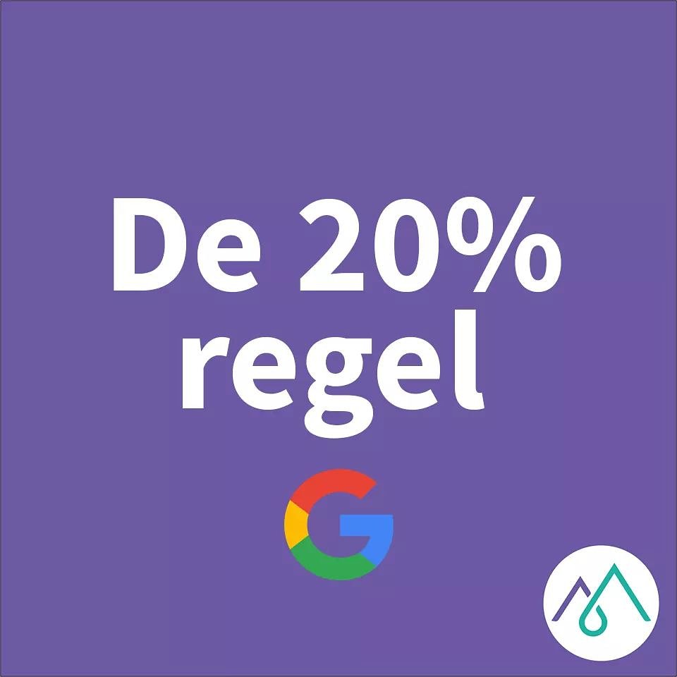 StageUpNL's tweet photo. .@Google werkt met de 20-procentregel: werknemers zijn van maandag tot en met donderdag met hun normale werkzaamheden bezig en mogen op vrijdag aan eigen projecten werken. Volgens het bedrijf zijn medewerkers die tijd besteden aan eigen projecten gelukkiger. #happymonday https://t.co/yjWoa0HLwg