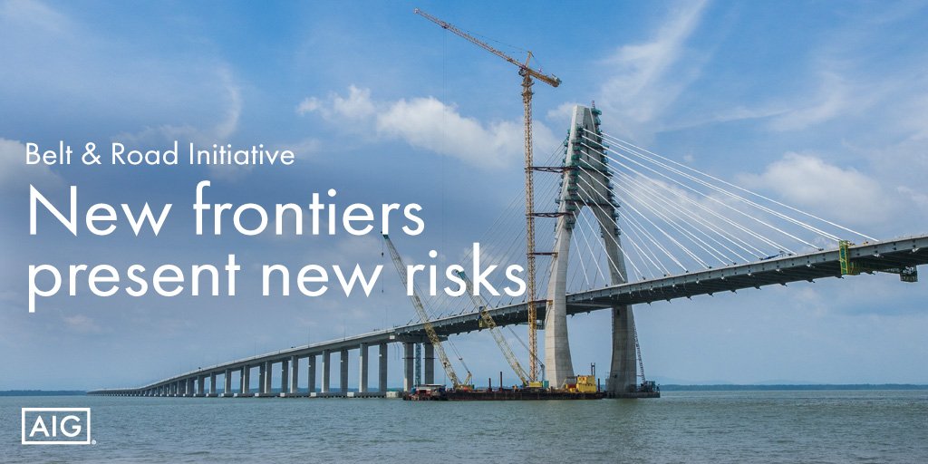 AIGemea's tweet photo. According to AIG’s risk consultancy partner @NYArisk, companies involved in #BRI projects face a range of threats — not just #terrorism — also #kidnap, crime & political violence
New frontiers present new risks https://t.co/37KRPbzYiF
#beltandroad #china #peoplerisks https://t.co/O7VPLVFWzF