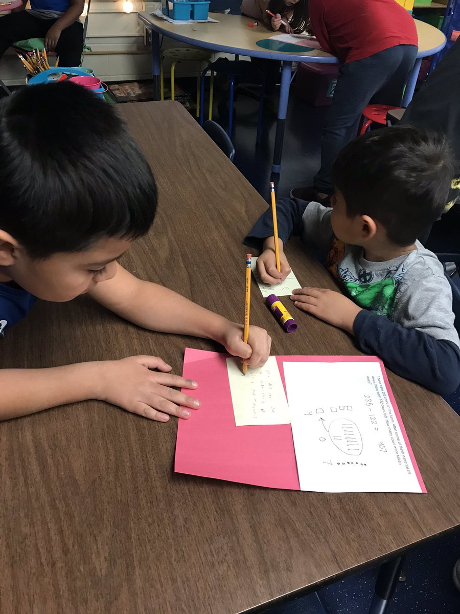 How can you solve a problem in a strong way? My students can tell you! Strong and weak work with word problems helped solidify skills we have been practicing.