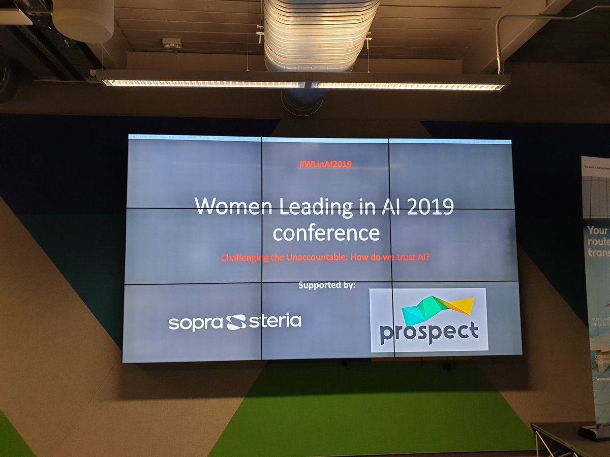 IvanaBartoletti's tweet photo. Well, this was a truly amazing day! Thanks to all amazing speakers, sponsors, and all who joined in for the great questions! @WLinAI #WLinAI2019 https://t.co/EPpJK99JGS