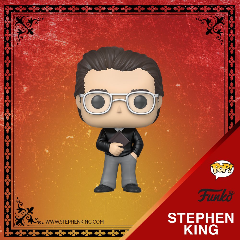 OriginalFunko's tweet photo. Coming Soon: Pop! Icons – Stephen King!
https://t.co/gmsnwVNqt0  
@StephenKing @BNBuzz #StephenKing #BarnesAndNobel #Funko #Pop #FunkoPop https://t.co/PjTxnF303W