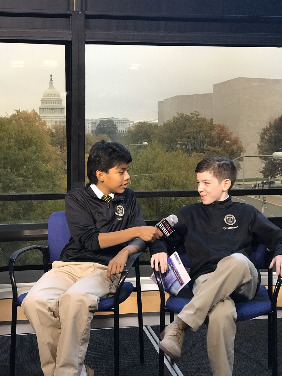 STSTigers's tweet photo. Our 6th Grade Tiger Times students headed to the Newseum today for some hands on learning and exploration. #journalismexploration #tigertimes #fieldtrips #onelasttime @newseum @arlingtonOCS https://t.co/ni2x1hbfFi