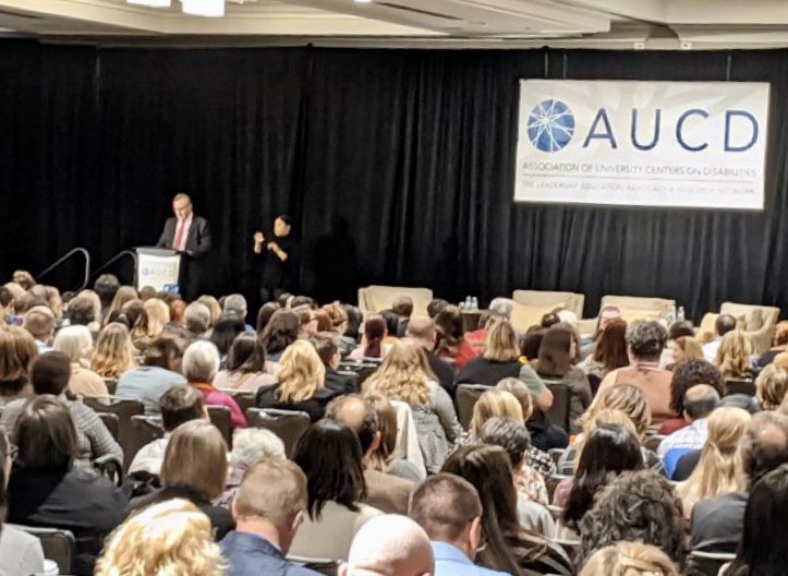drdmhunter's tweet photo. Leading Change Together Conference ~ Day 1 #AUCD2019 #LeadLeader on Intellectual & Developmental Disabilities. @UCUcedd @AUCDNews π΅ @AndyAUCD
#MyHopesAreUp β£οΈ
#UntoTheLeastOfThese ππ½ https://t.co/neWYMSPbG3