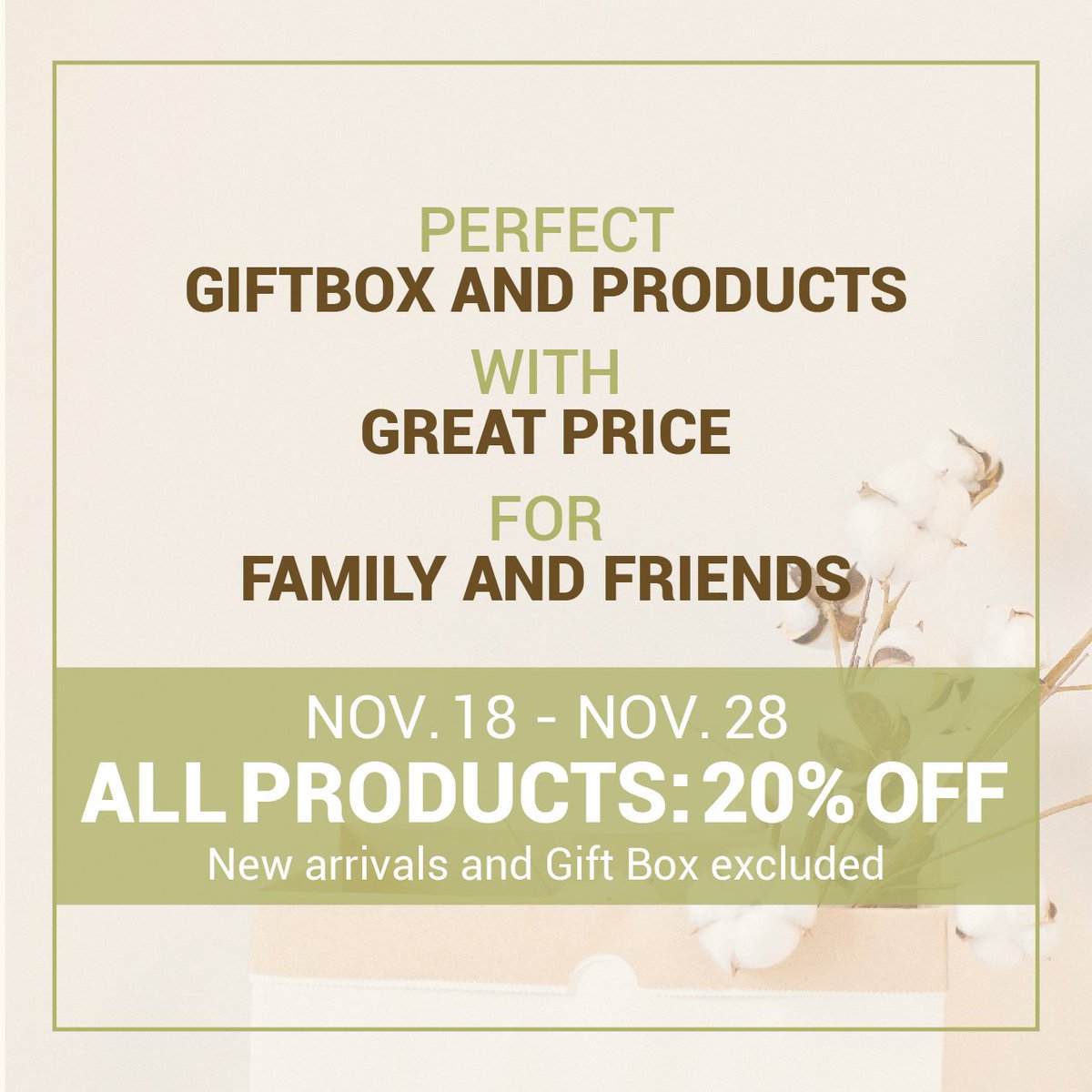 Blaraorganic's tweet photo. 11.18-11.28 20%OFF! Get Your Perfect Gift Ready!
#blaraorganichouse
#gift #organic #kidswear
#lifestyle #motherhood
#sustainablefashion
#Vancouver #organiccotton
#sale #promotion https://t.co/upUEJn817B