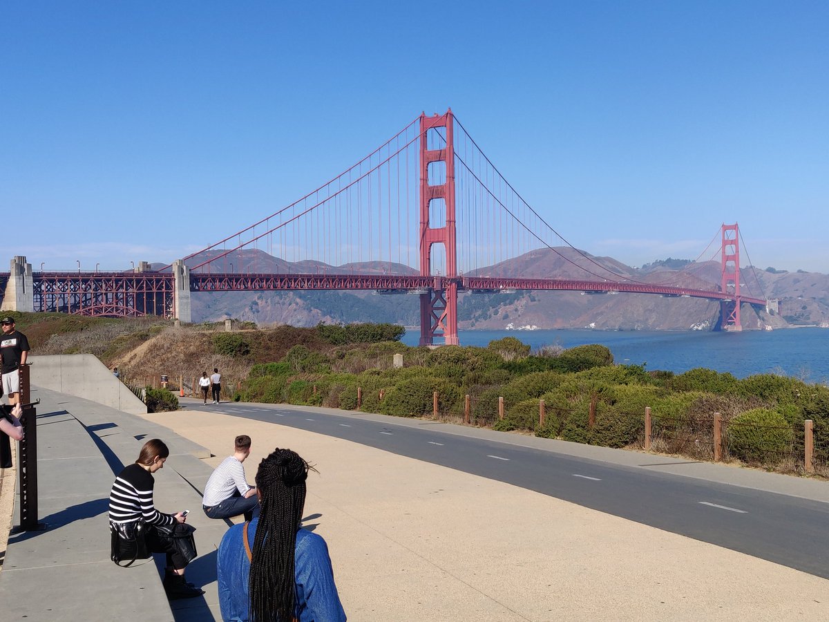 samutops's tweet photo. The weather is great right now in San Francisco. Much better than last year. https://t.co/GcSokHX2Wr