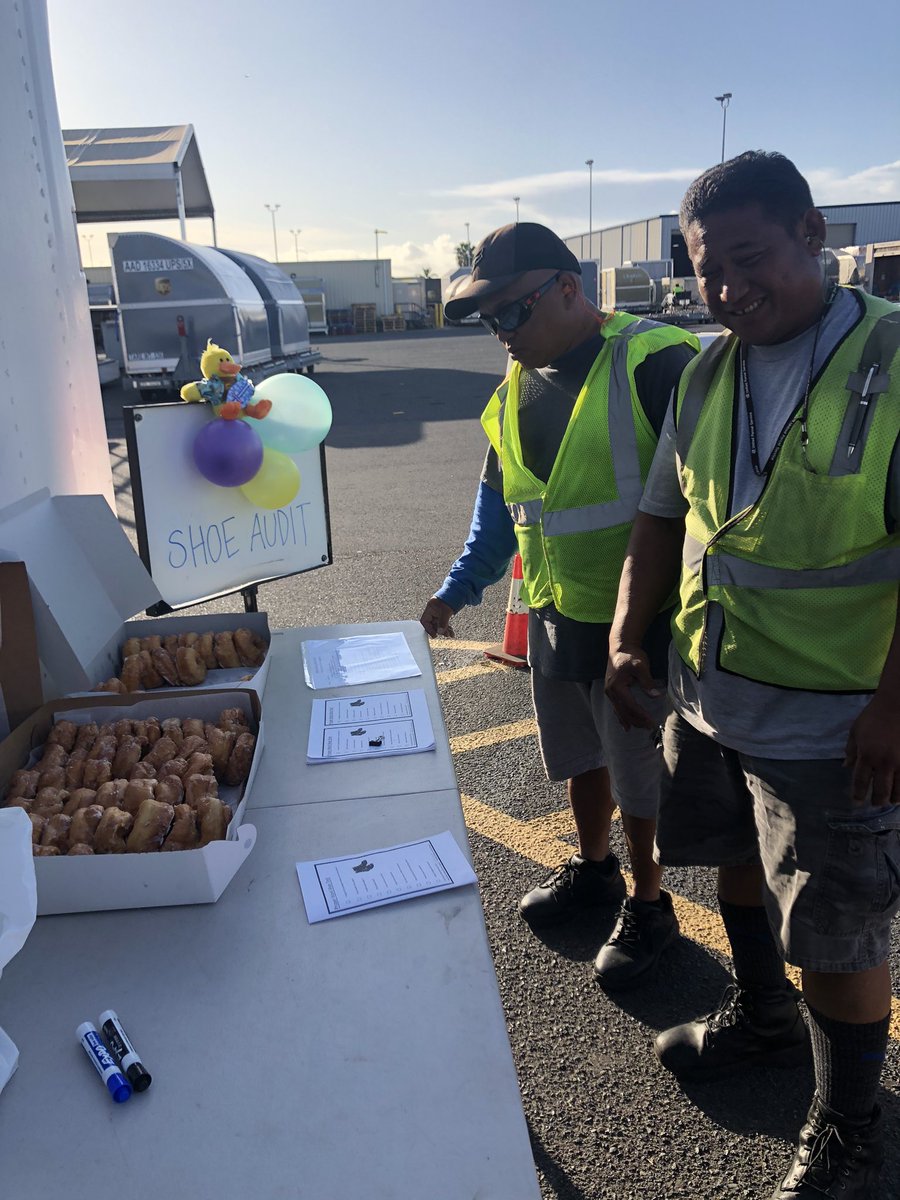 AirHnl's tweet photo. Honolulu Air’s Monday Guard Gate Activity: SHOE AUDITS 
@AirHnl @jrindafernshaw @hrbobbyups @ChinaJeter @audreyvb3 @jt_ups @ChinaJeter @HonoluluPreload @#StayCalmHaveFun https://t.co/MeMbt7uz9e