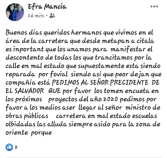 CesarSanabriaAl's tweet photo. @nayibbukele @FOVIALITO @ObrasPublicasSV @RomeoHerrera1 https://t.co/EU9HCrKXn0