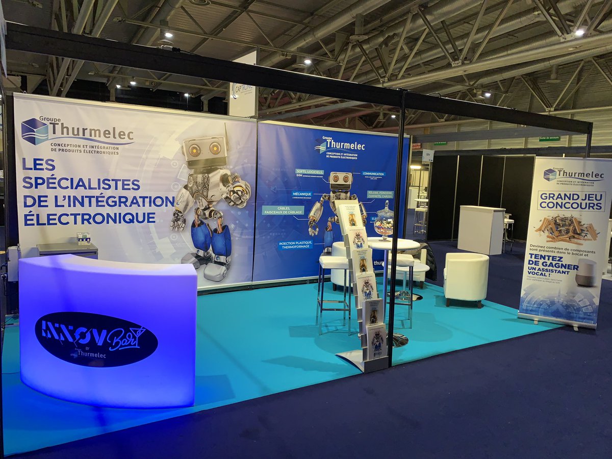 Thurmelec's tweet photo. Toute l’équipe de THURMELEC est dans les starting-blocks... On vous attend nombreux demain au Salon Industries du Futur de Mulhouse 
#thurmelec https://t.co/TyDd486sSb