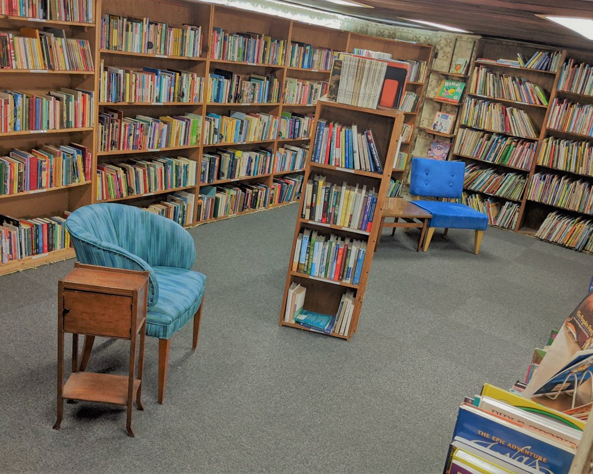 JaneAddamsBooks's tweet image. We have completed moving our children's section up to the mezzanine. So much space for kids to look through books! #childrensbooks #movingbooks #usedbooks #janeaddamsbooks