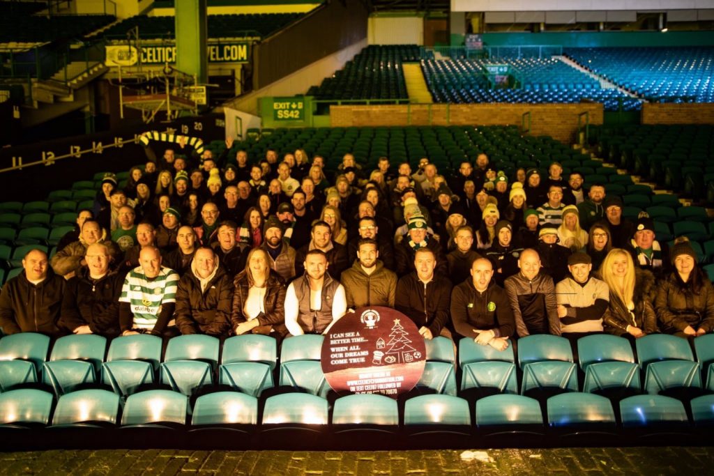 e_Celtic's tweet photo. Hail Hail To The Celtic Fans Who Braved The Elements For The Annual Sleep Out. https://t.co/n6oPfoxRH1 https://t.co/9iHFR4Q74V