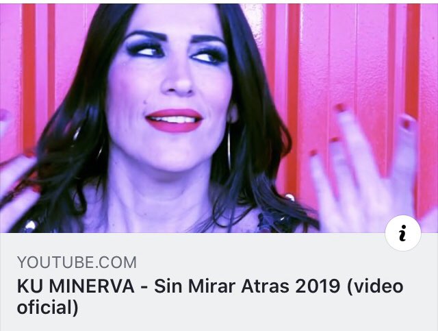 KU MINERVA estrena su videoclip 'Sin Mirar Atrás' versión 2019. ENHORABUENA!
youtube.com/watch?v=tcpWk9…
#kuminerva 
#sinmiraratras2019