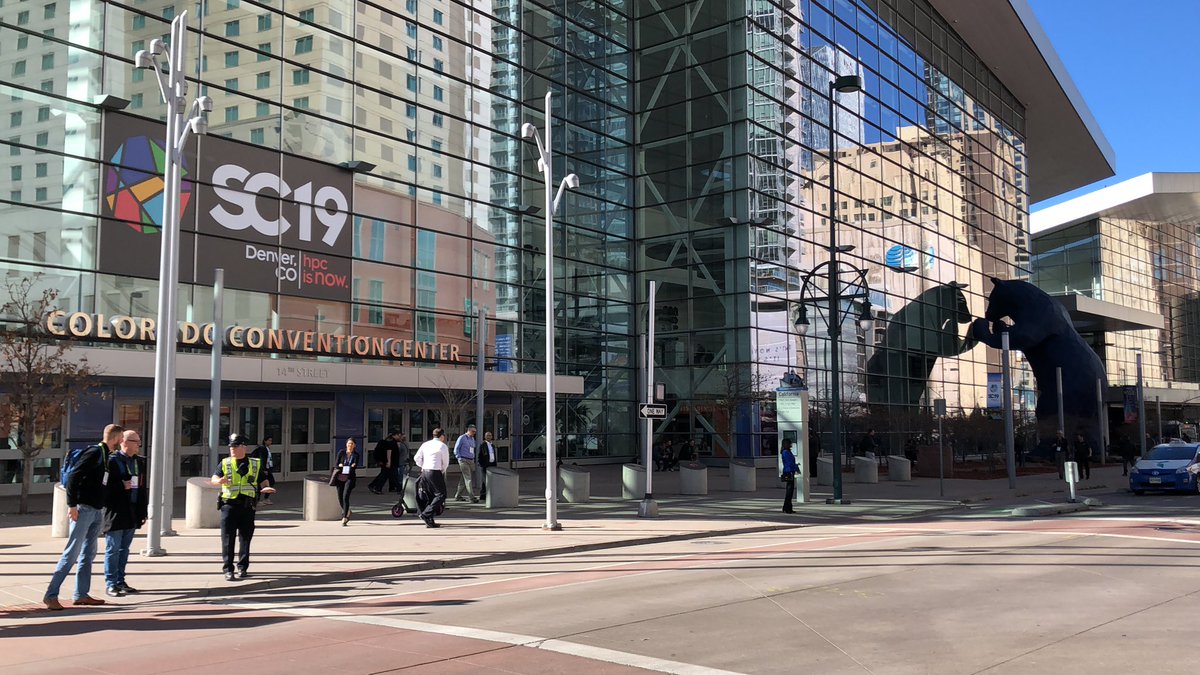 VAST_Data's tweet photo. Good morning, Denver! 

We’re in town all week for #SC19 to spread the good word about Universal Storage! 

Come find us at the @GDIT booth – No. 1535 – to see our demo! #VASTenough #NoMoreTiers https://t.co/8VUBleQ95c