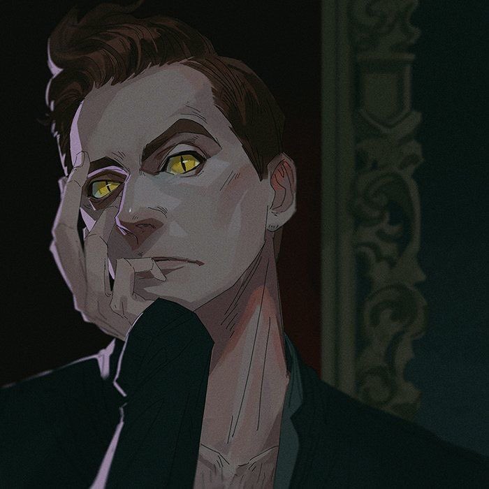 PilarBL612's tweet photo. #MaridoVirtual No. 41: Crowley, de Good Omens. Es el demonio-serpiente más bueno y adorable del mundo 💖 Tiene carisma e ingenio increíbles, y si sumas que es capaz de amarte fielmente por miles de años... me lo pido 😍💘 Además es muy sexy 🤭😏 #MeComoTodasLasManzanasQueQuieras https://t.co/MVsFi7YK8i