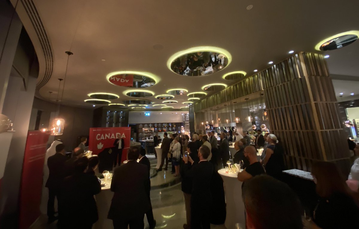 daniele_haddad's tweet photo. Thank you to all our guests who joined us at the #CIHEA dinner hosted by 🇨🇦 Consul General @JPLinteau. We were so lucky to be among #Canadian and #UAE friends as we celebrated together shared healthcare successes for the past year and looked forward to exciting ones ahead! https://t.co/kQ28dQwMOp