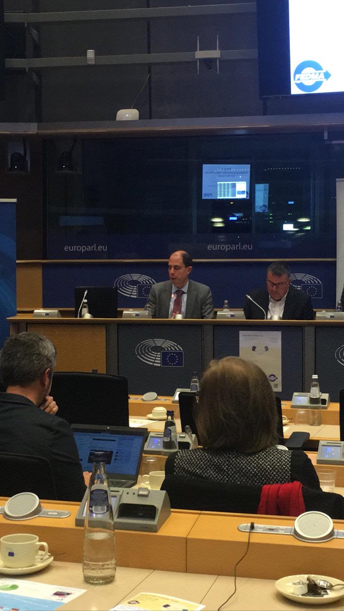 FEDMA's tweet photo. Peter Eberl @EU_Commission opening the panel with a full overview of the #ePrivacy and other key objectives of the Commission for the digital industry #FEDMATrust https://t.co/6E0ZjeUhGA