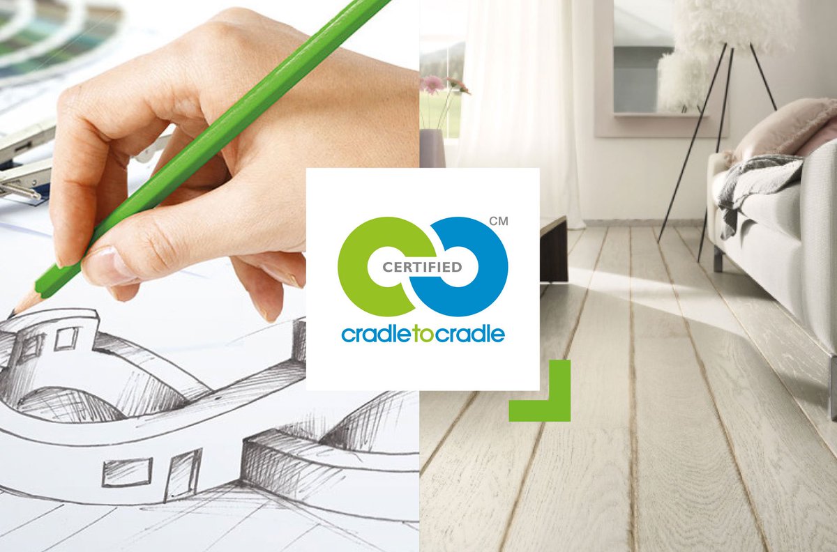 Wat betekent Cradle to Cradle nu eigenlijk? 
In het volgende artikel leggen we het proces verder uit ➡️ow.ly/w5E650x8NsR
#Tarkett #Vloeren #Duurzaamheid #Cradle2Cradle