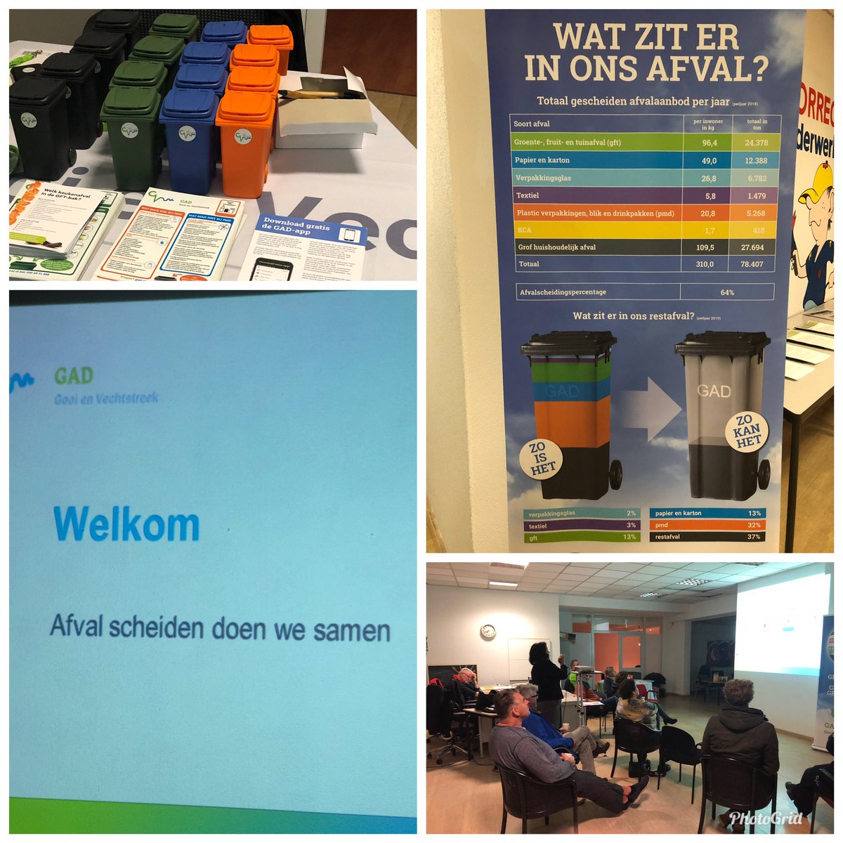 Ondermijning wordt in de hand gewerkt als de wijk verpaupert. In onze aanpak is het terugdringen van afval op straat en het verhogen van meldingsbereidheid dan ook 1 van de middelen om een ‘hoger’ doel te kunnen bereiken. #bewonersavond #popuplokatie