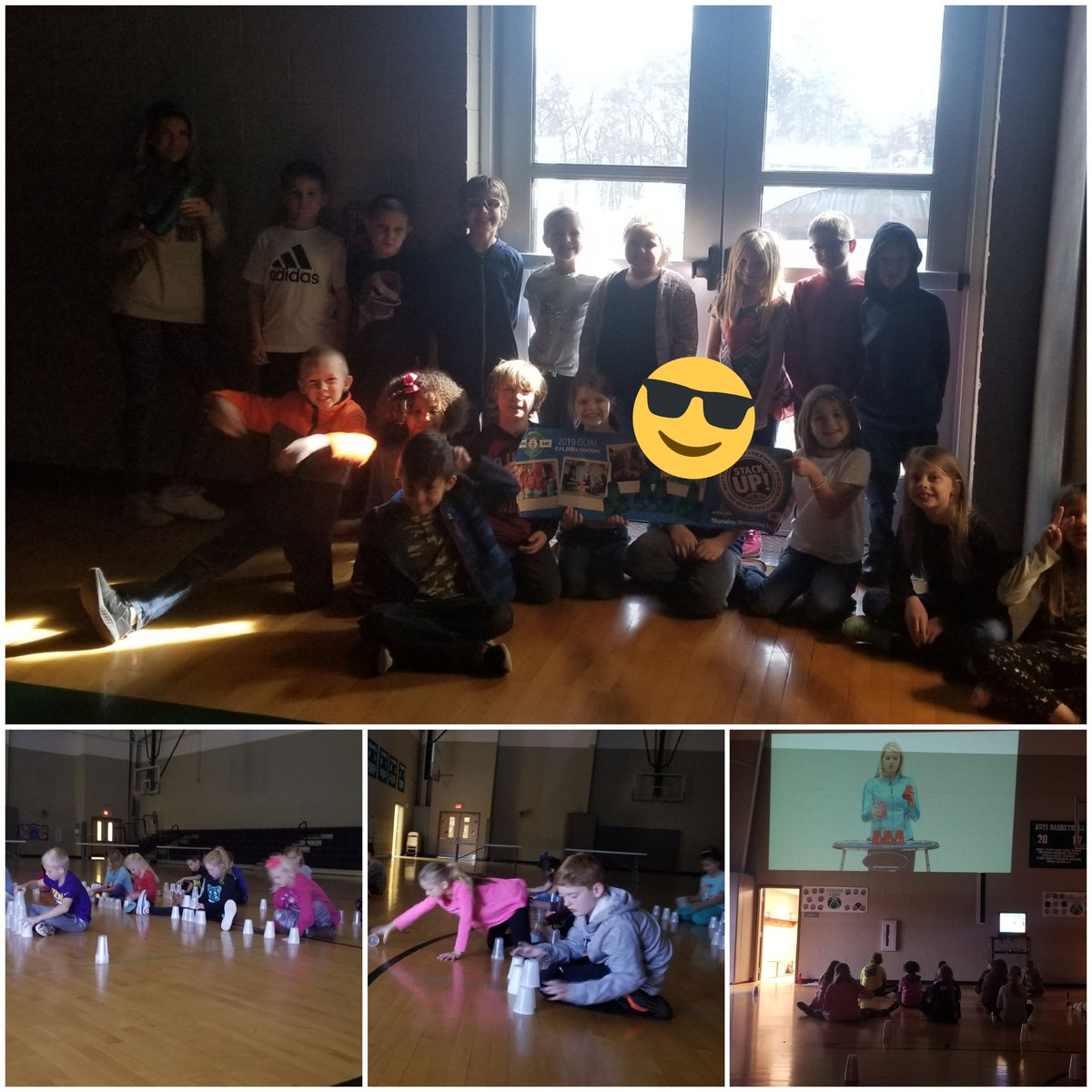 CesRelated's tweet photo. The @CarpentersCubs had so much fun taking part in a record setting event during P.E. class for the @GWR @SpeedStacksInc. #2019STACKUP #GWRDay #SpeedStacks #SportStacking #GCCpawsitive https://t.co/7HpGWBJ67n