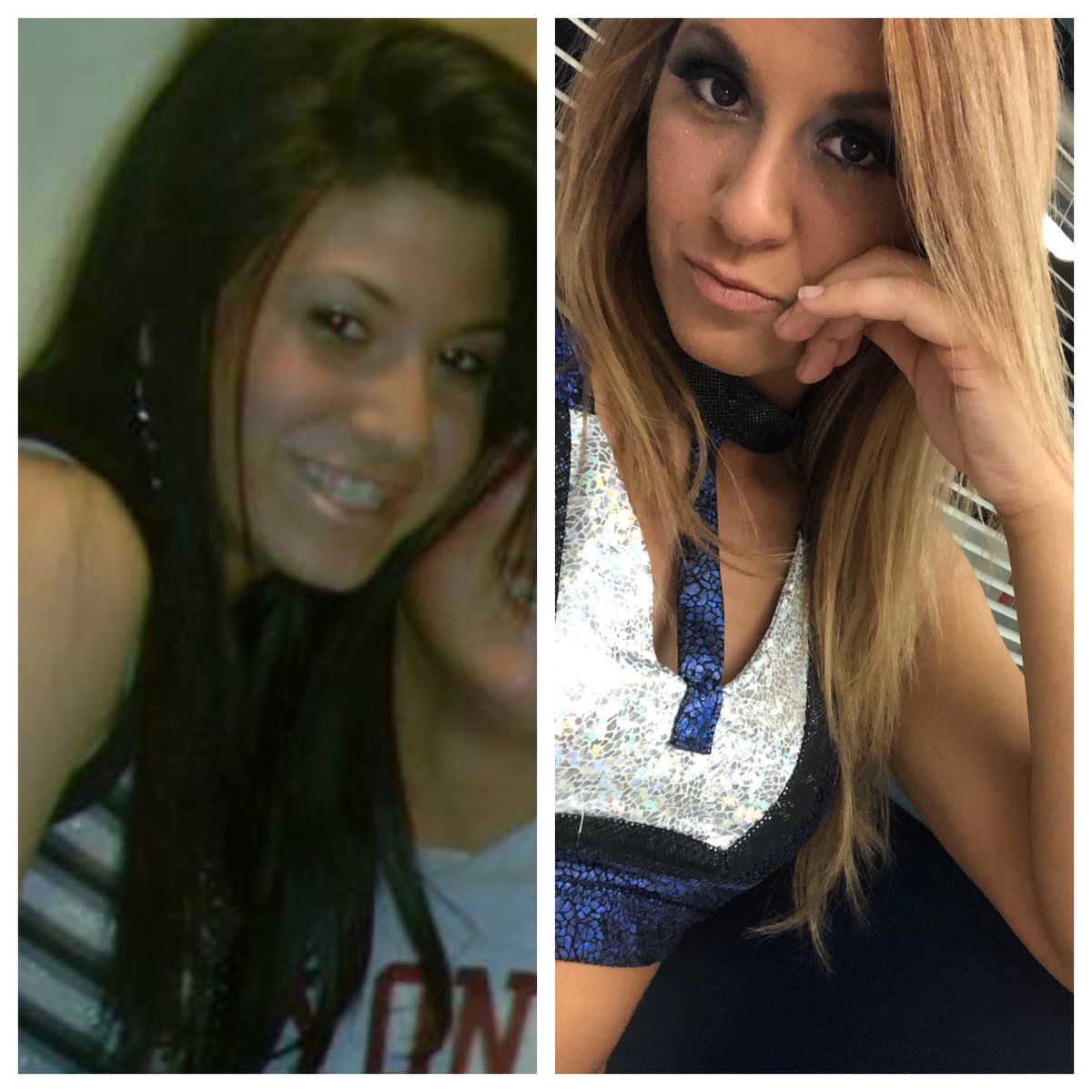 vicious_vicki_'s tweet photo. Eh. Screw it. I guess I’ll hop on the bandwagon too. 2009 to 2019 🤷🏻‍♀️

#ilookthesame #darkvsblonde #whodat #justme #decade #imold https://t.co/ezWFtSNgPl