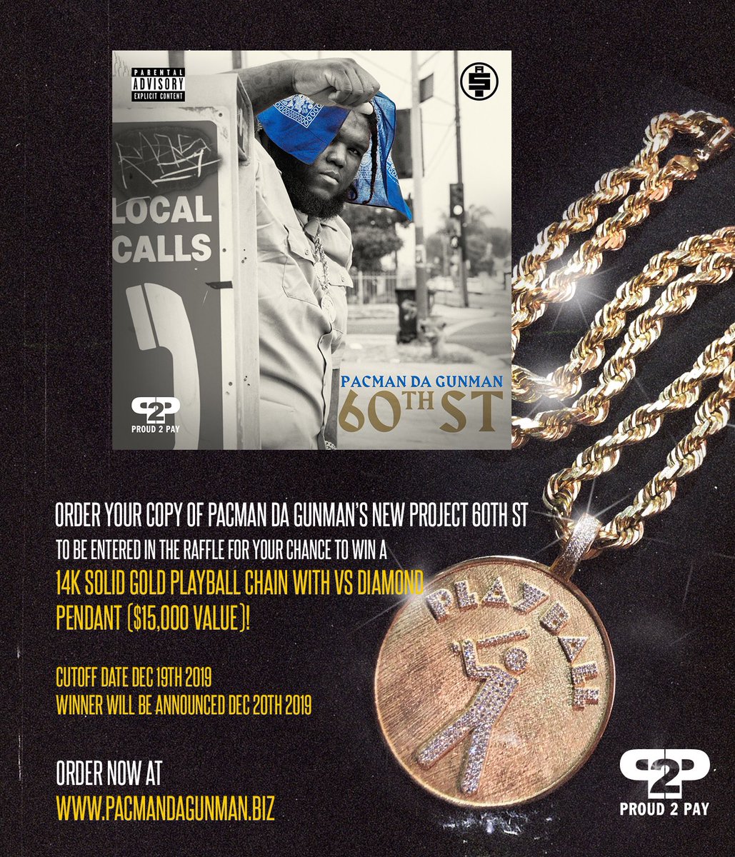 PACMANDAGUNMAN's tweet photo. 60th Str. Dec 13... Pre Order yo limited copy right now... LINK IN BIO

https://t.co/RsdpQfYT7M https://t.co/8yLlp96LjY