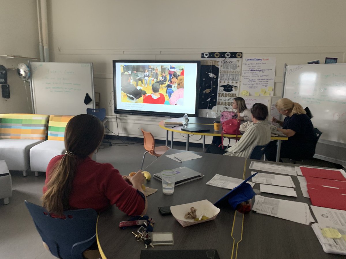 GabyFredECSDM's tweet photo. Shoutout to the @NFAWest teachers for tackling their first Model Monday! In common planning, they analyzed an in-house exemplar of a colleague increasing students’ opportunities to engage in discourse! 💪🏽
#gamechangers #commonplanning #fishbowl #studentcenteredinstruction https://t.co/Ruc9UrIgvP