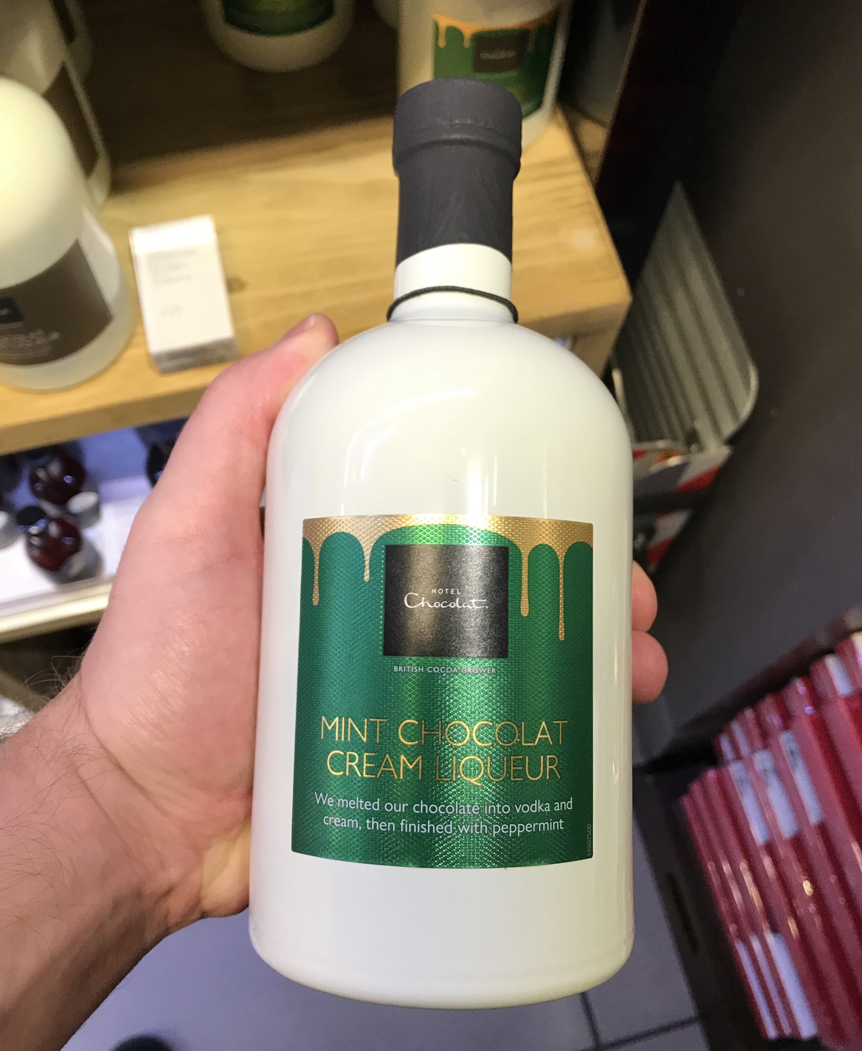 Well This Is New on Twitter "Mint Chocolat Cream Liqueur! 🍫🍃 At Hotel