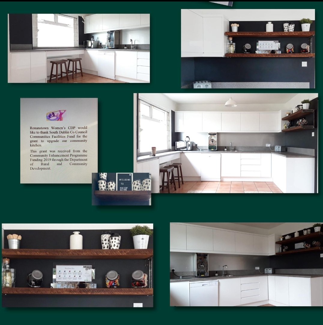 WCI_irl's tweet photo. RT What a fantastic transformation at NCCWN @RonanstownCDP . This is not just a new kitchen, this is an educational space that opened the door for many women in the community !! Supported by @sdublincoco Community Enhancement Fund !! #Ronanstown #Clondalkin #NCCWN #SDCC @NCCWN https://t.co/3AAp2Ef0gg