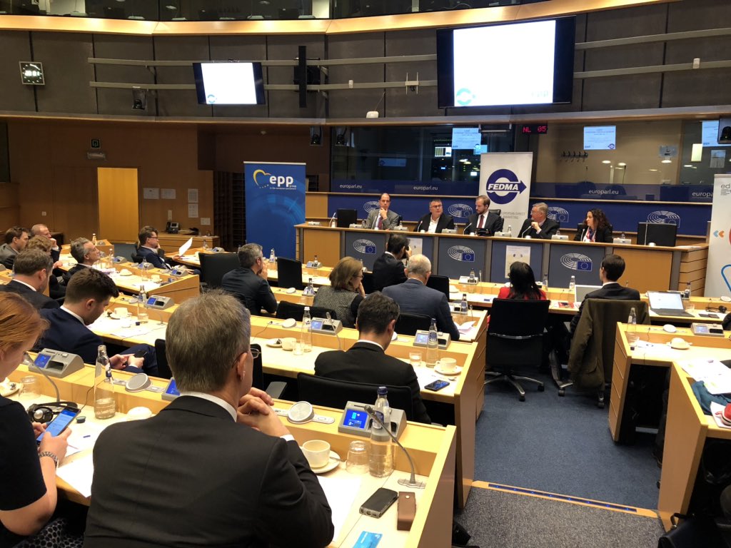 flhemery's tweet photo. #Digital single market must be shaped out of the silo with privacy, competition and innovation challenges in mind #FEDMATrust @criteo https://t.co/pTAXbGwvkE