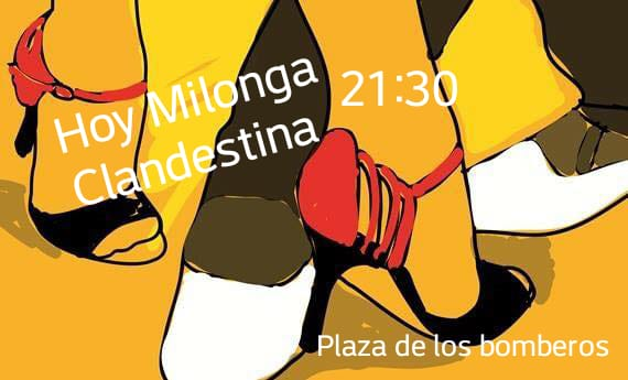 MilongaLa's tweet photo. Hoy Milonga La Clandestina en Av. 18 de julio y Minas.
#tangoUruguay; #tangoUruguayo; #milongaUruguay; #tangoEnMontevideo; #milongaEnMontevideo https://t.co/mnhyHQfvCl