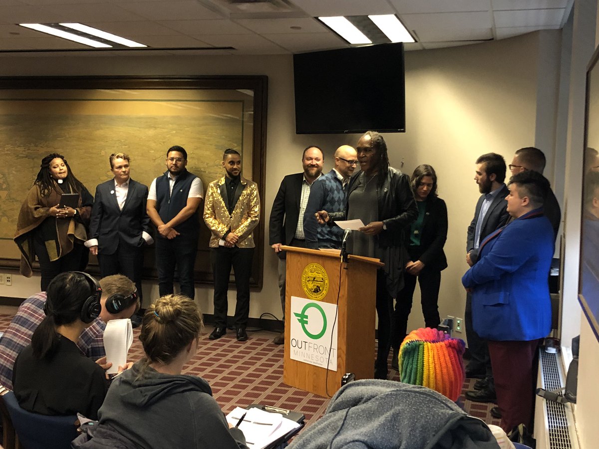 outfrontmn's tweet photo. The first conversion “therapy” ban in Minnesota is expected to pass committee in the city of Minneapolis today! #BornPerfect #BornPerfectMN https://t.co/pOtLE1lGCR