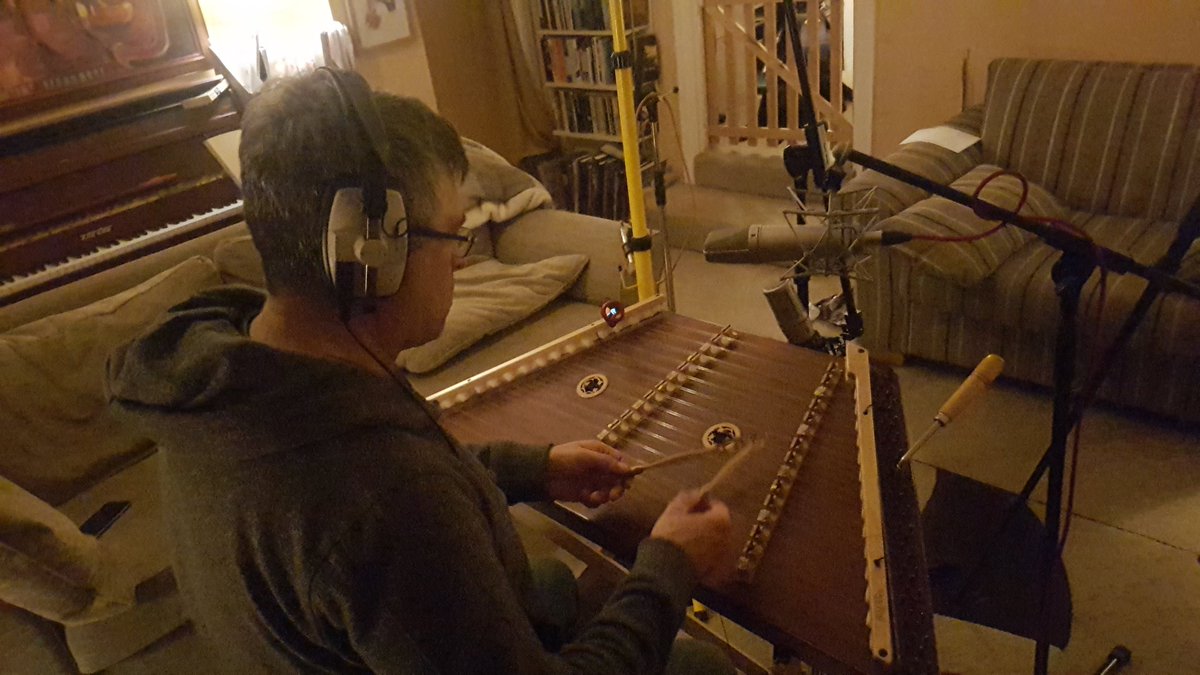 ClareEstelle's tweet photo. @Monkeys_Fist Sam Piper &amp; Simon Ford while recording #Dulcimer, #irishwhistle and #Darabuka for my latest song. Fantastic musicians! Thanks guys. 😘😘😘 #recording #studio #collaboration #monkeysfist #celtic #fusion #progrock #newsong #newmusic https://t.co/NHtE4m2Nhr