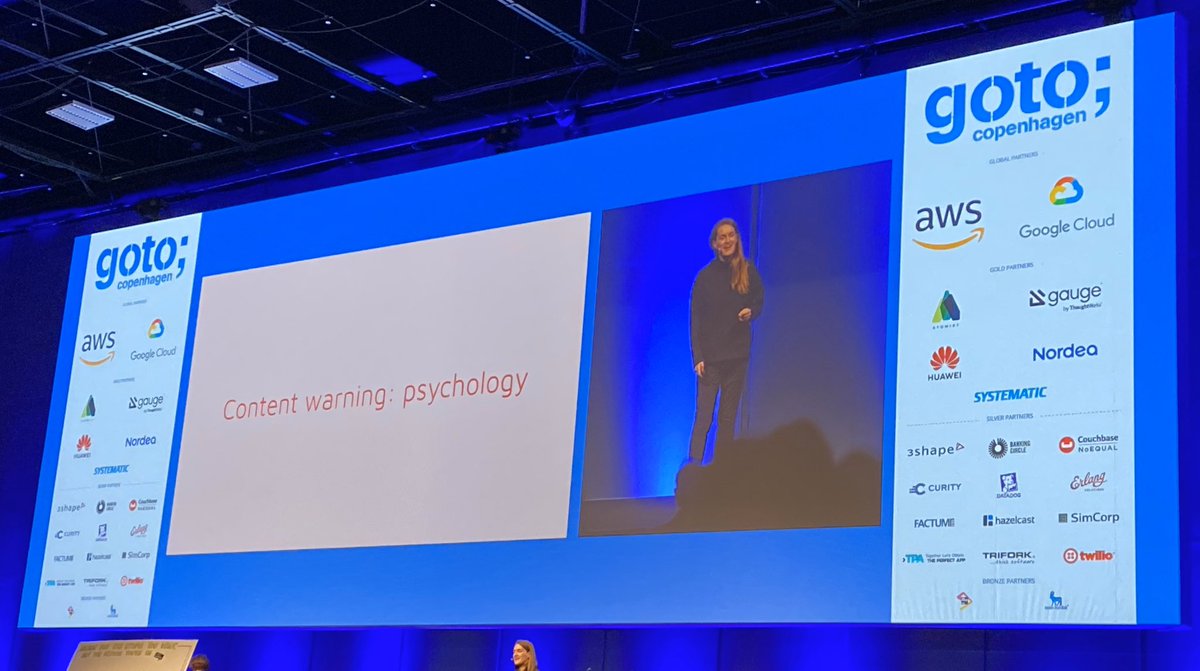m4ttdunn's tweet photo. The quality of the content so far at #GOTOcph is amazing. This was from Chris Atherton’s inspiring talk on dystopia, memes, old white men (psychologists) and how the world can be a better place, despite technology https://t.co/ZyBgQiS1Lb