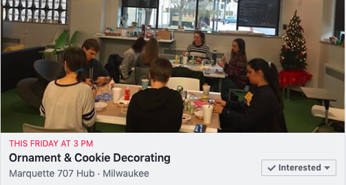 707hub's tweet photo. It's that time of year again! Come by this Friday from 3-5 p.m. at the 707 Hub and decorate ornaments and cookies with friends 😊

RSVP: https://t.co/00lSdxLtAB https://t.co/ncaISglF2I