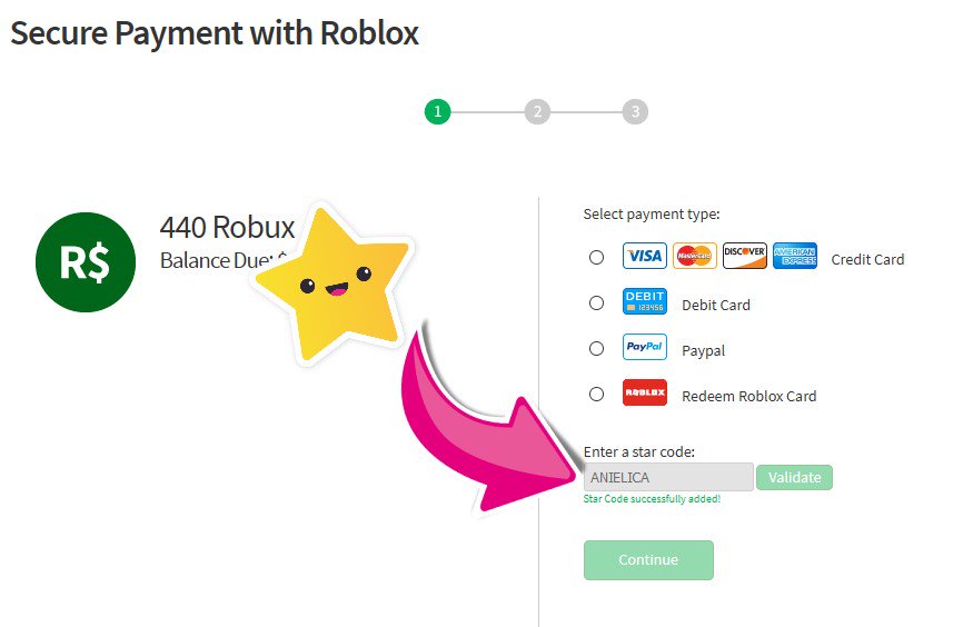 Redeem Free Robux Star Codes