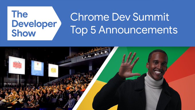 Chrome Dev Summit Top 5 Announcements Banner
