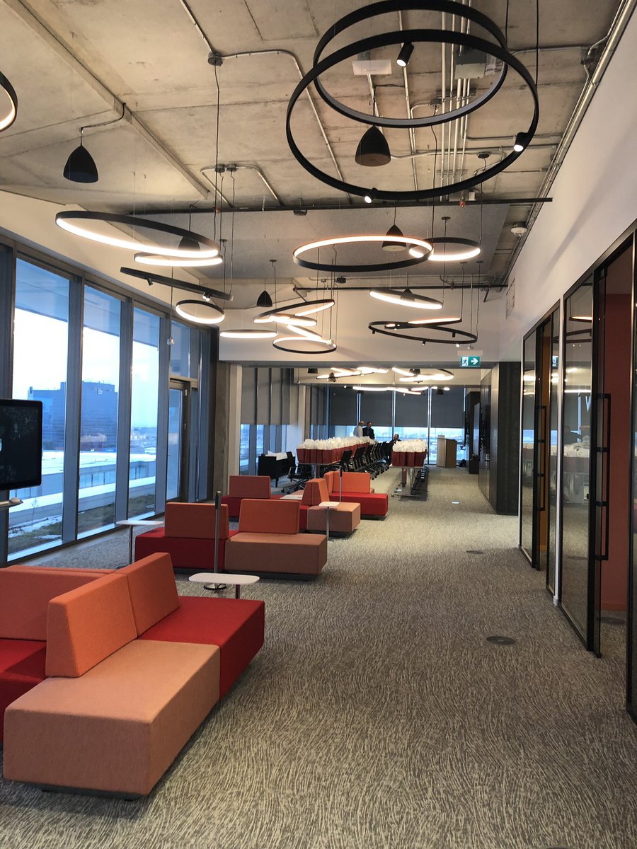 SKudlowsky's tweet photo. Today we opened the doors to our newest office in #Vaughan. Tech enabled and built for the future @PwC_Canada https://t.co/NN7ljbDOF5