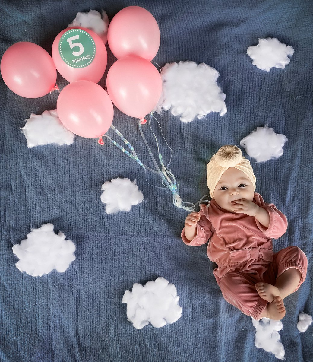 MamaaMads's tweet photo. Five months of loving you, sweet girl. You sure know how to make time fly💕 https://t.co/Etat7YekaK