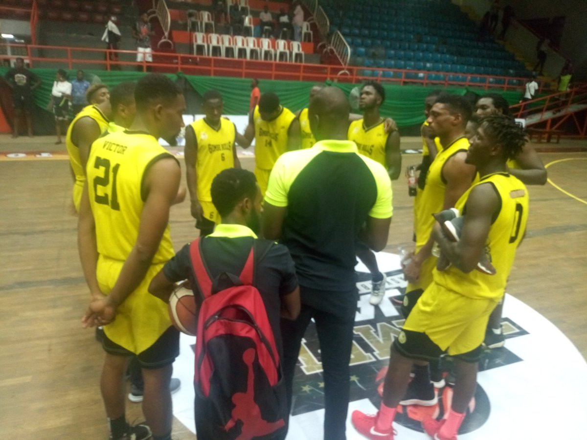 SportsGombe's tweet photo. #TempleJampBasketball
#Lagos2019
Gombe Bulls defeats Tema Harbor of Ghana 68-65 in a very right game. https://t.co/9tpqIShJe8