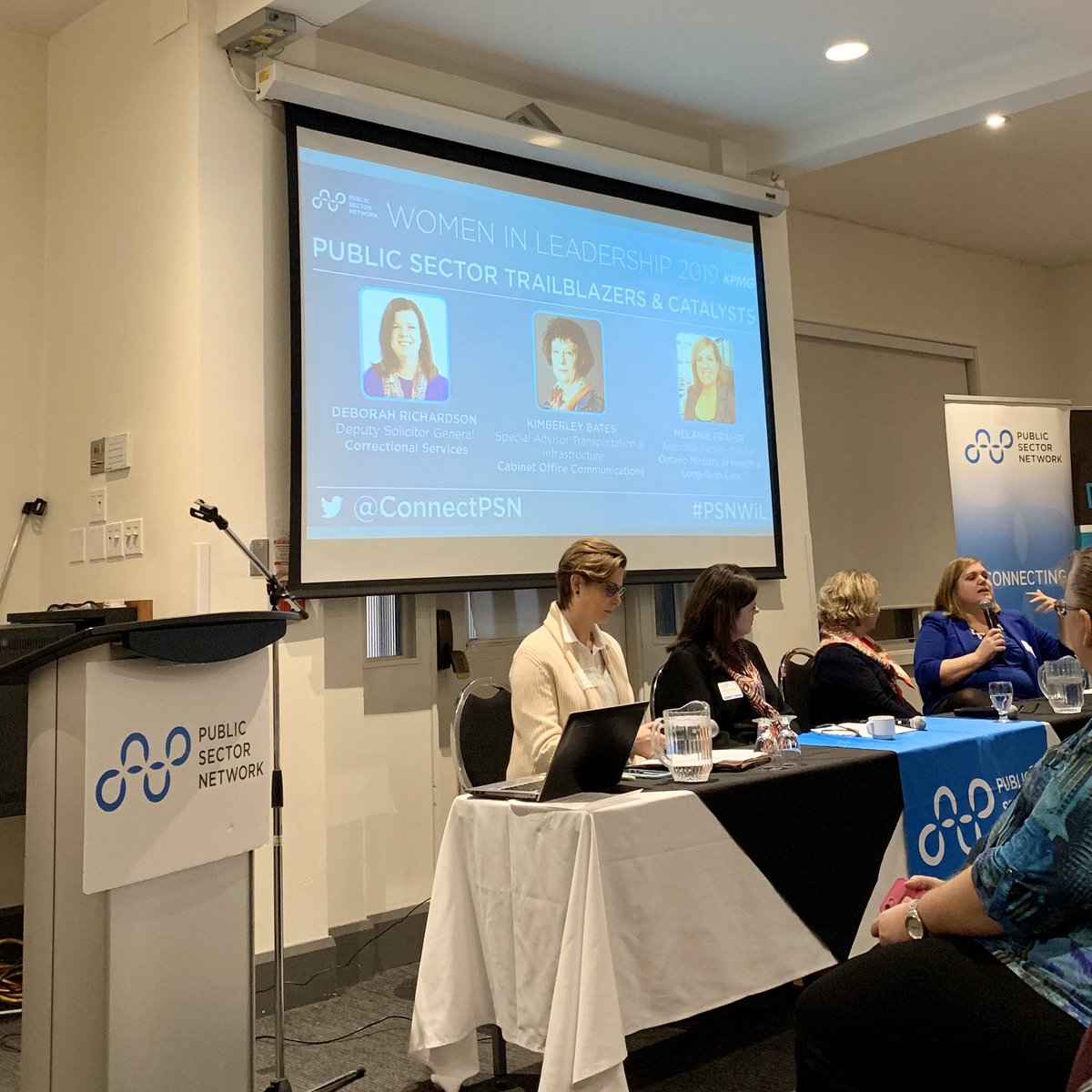 MELISSPINTO's tweet photo. An insightful morning at Women in Leadership #PSNWiL. Feeling empowered after hearing diverse, encouraging perspectives to overcome the confidence gap, champion your authentic self and make mistakes - often. @connectPSN @ryersonDI #Trailblazers https://t.co/HSMWVSmPCa