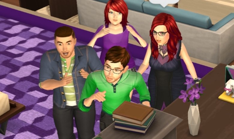 MrsDLR3theonly's tweet photo. Hanging with the family
#SimsObsessed https://t.co/NGcbE8k8vM
