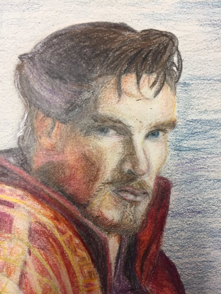 Scarlet__Marvel's tweet photo. Doctor Strange (aka. That Sassy Magician) #Marvel #MCU #DoctorStrange2 https://t.co/vClPkLiGz0