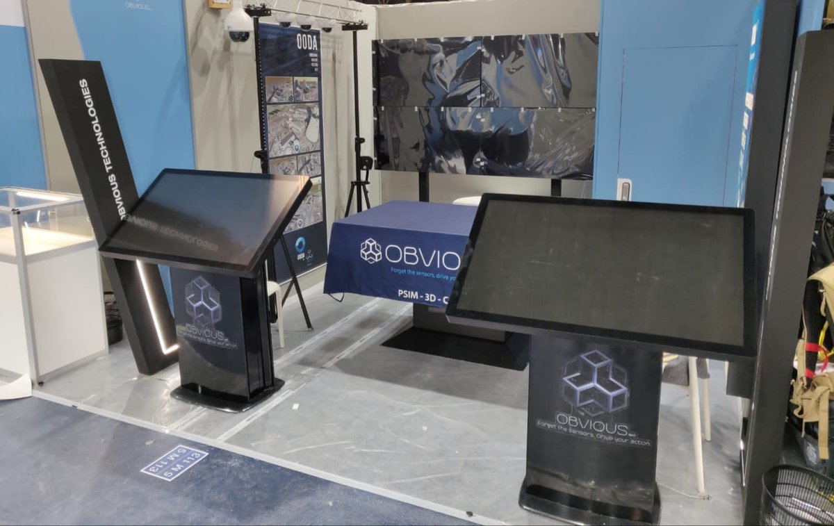 Obvious_Tech's tweet image. 🗓[J-1]🗓
We are ready for @Milipol_Paris tomorrow. 
Tout est prêt, nous vous attendons demain au salon @Milipol_Paris.
📍Paris-Nord - Villepinte 〰 Parc des Expositions
▪Hall 5, stand M113▪

#milipol #milipol2019 #axonesystems #obvioustech #security #OODA #Milestone #TouchPad