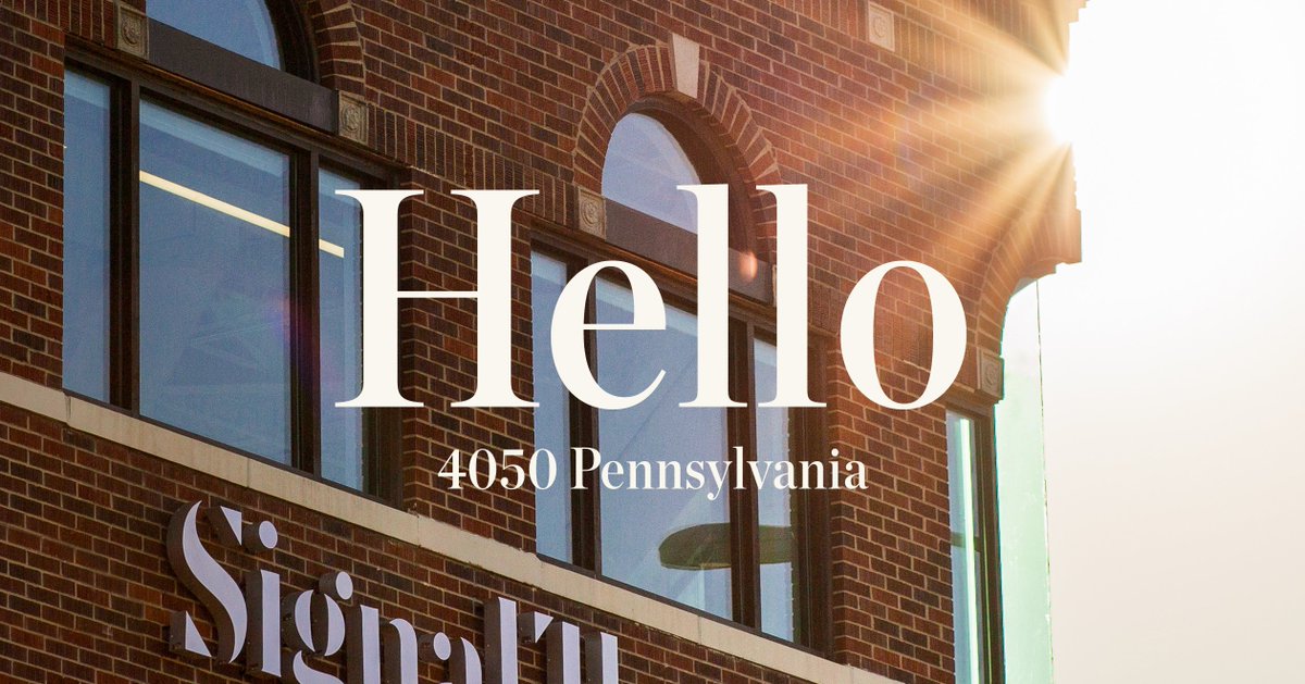 SignalTheory's tweet image. Out of the old, into the new. What’s up, Westport? #WestportKC #SignalTheory