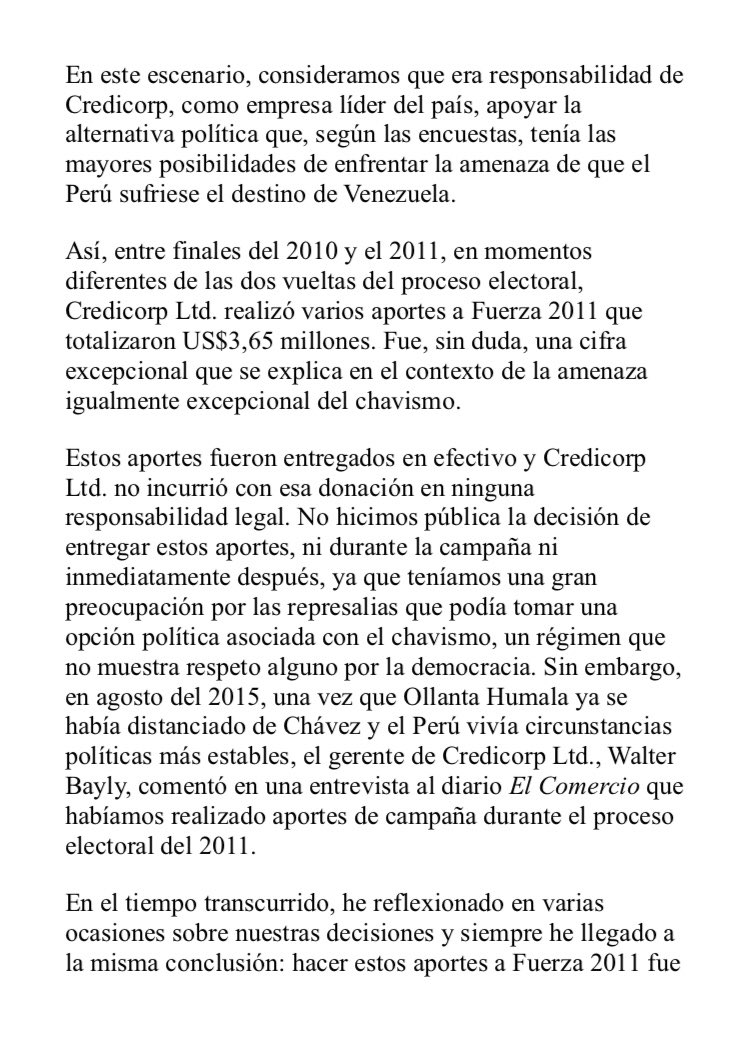CredicorpGroup's tweet image. Compartimos la carta que ha dirigido hoy Dionisio Romero Paoletti, presidente ejecutivo del grupo Credicorp, a todos los colaboradores de las empresas de la corporación.