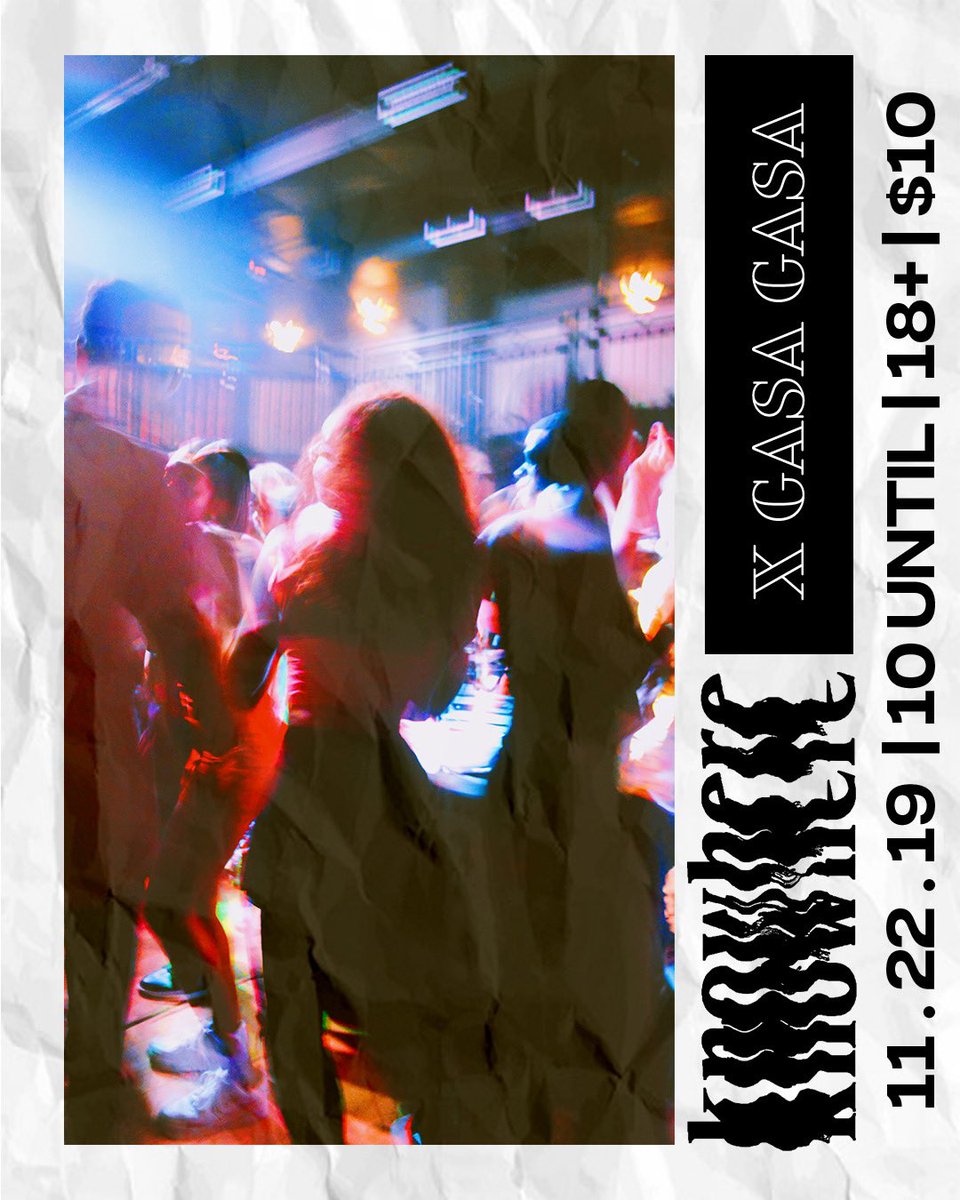 always_knowhere's tweet image. Meet us knowhere this Friday!