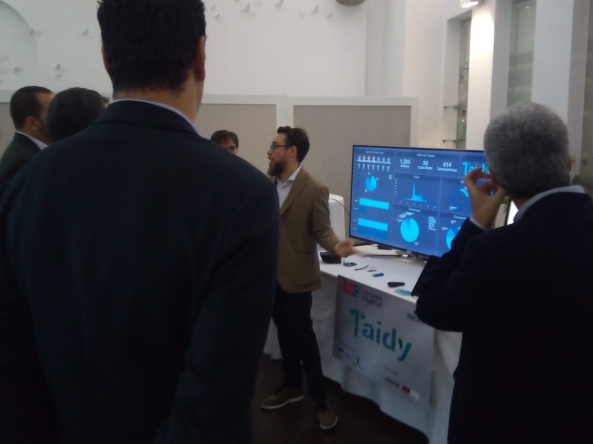 Un placer haber formado parte del #VEncuentroIndustrialB2B gracias a la invitación de <a href="/itecam_CT/">Centro Tecnológico Industrial de CLM</a>

Esperamos que disfrutarais de las demos con #amazonalexa y #deeplens y vierais el gran potencial que tiene esta tecnología aplicada a la #Industria40

#DataDriven #BigData #Albacete