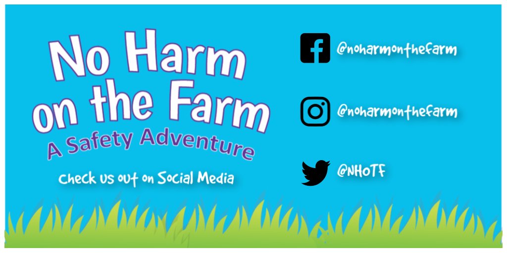 NHOTF's tweet photo. Looking for more farm safety fun? Come follow us!

👍😀🤠

#NoHarmOnTheFarm
#FarmSafeFarmFun https://t.co/wIV2PrCpwW