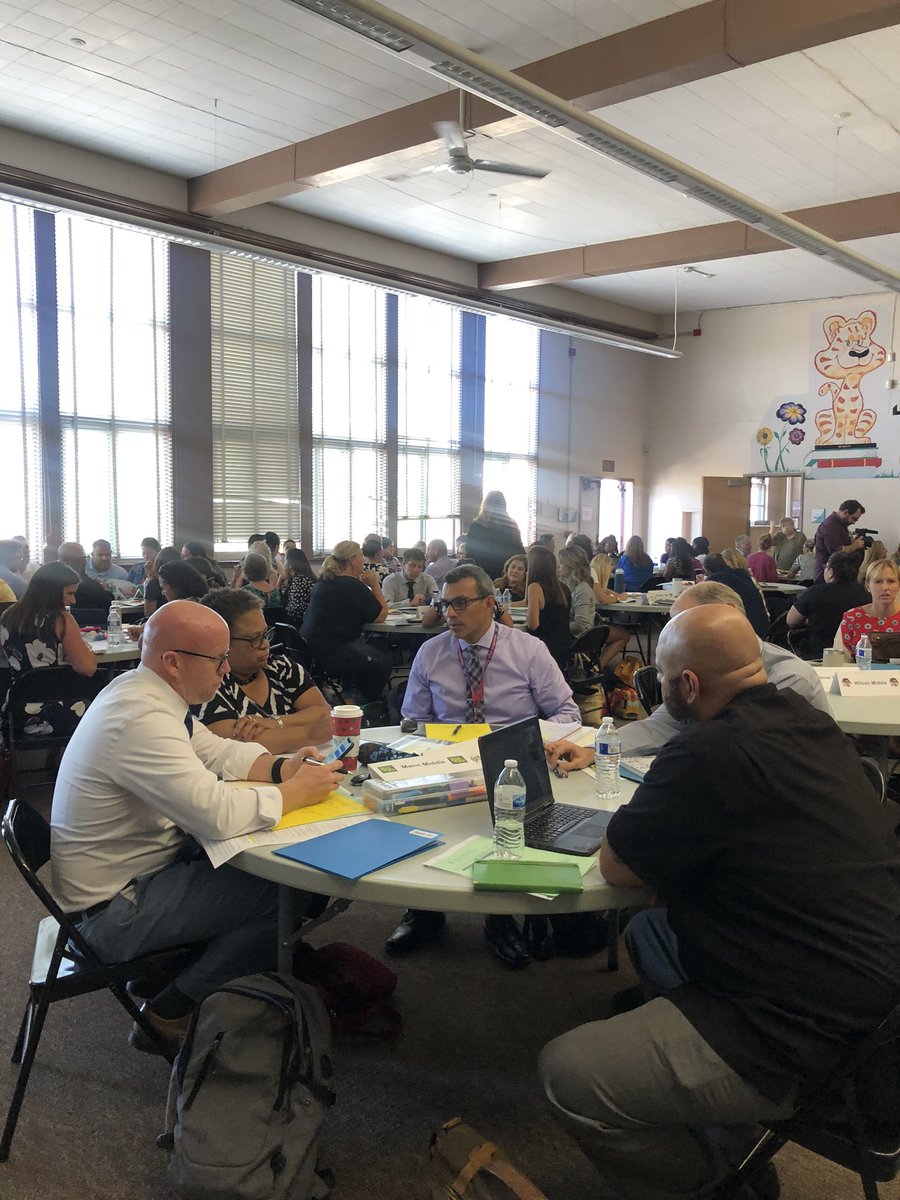 SD Unified HS &amp; MS leaders engage in a powerful day of learning and collaboration focused on developing student centered master schedules #access #success #meaningfulgraduation #loveSDschools